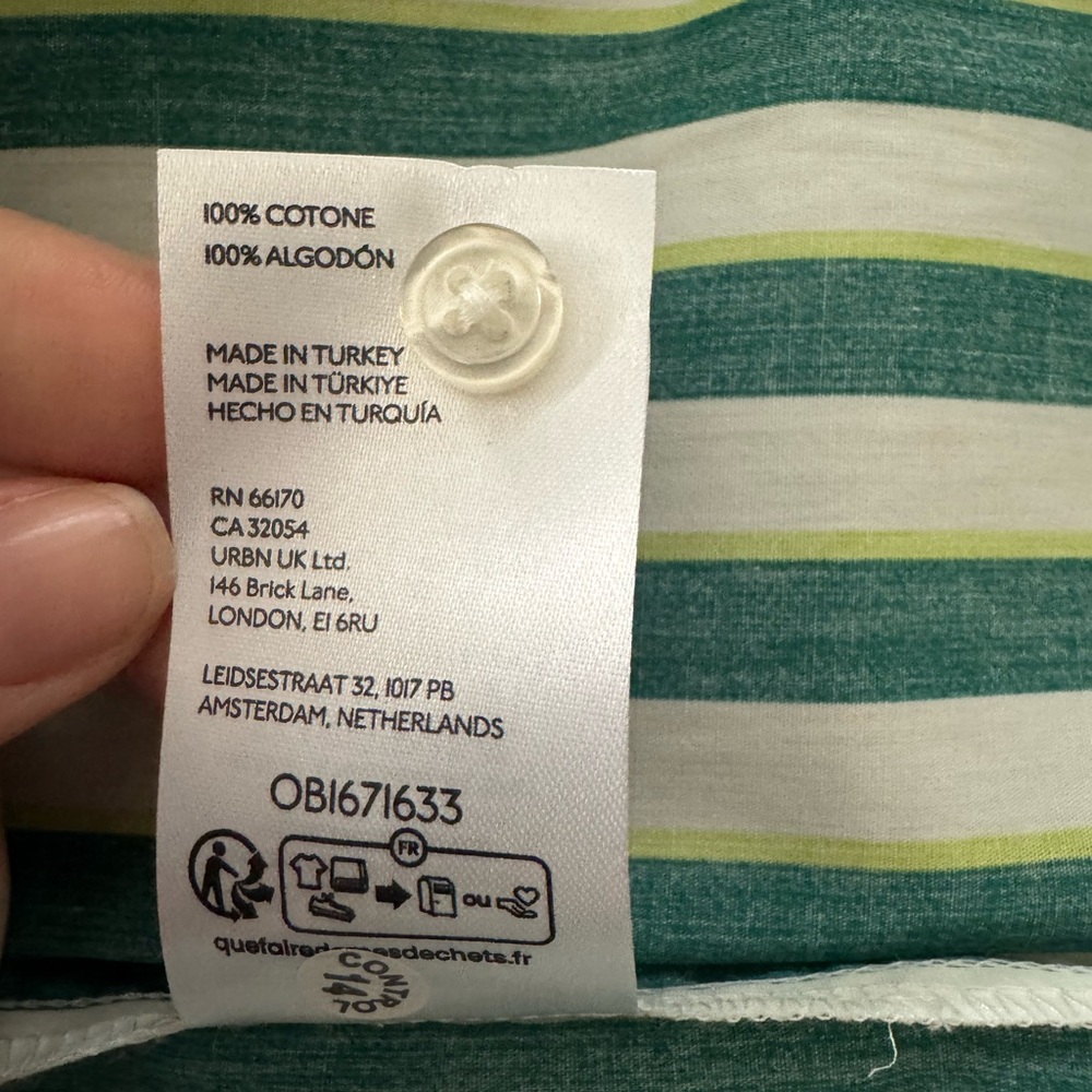 Anthropologie💚 Maeve Bettina Tiered Shirt Dress, S, NWT - Picture 16 of 16